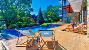 Apartament B3 Green Resort z Basenem, Sauną, Jacuzzi - 5D Apartments, Szklarska Poręba